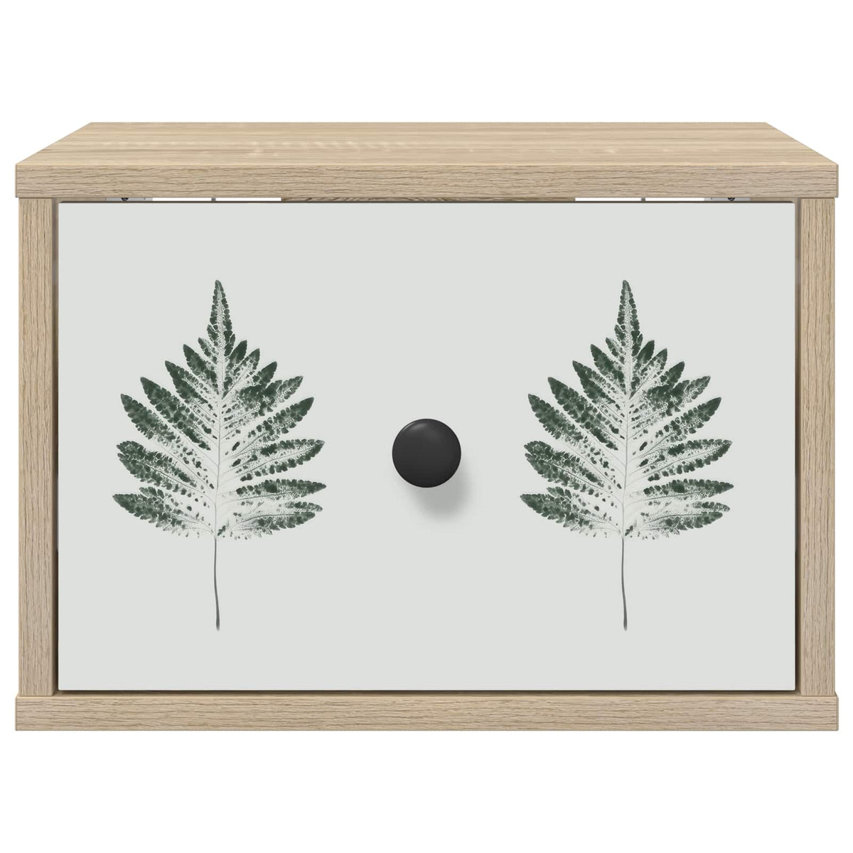 Vægmonteret natbord HANAU 2 stk. Sonoma-eg 36 x 33 x 25 cm