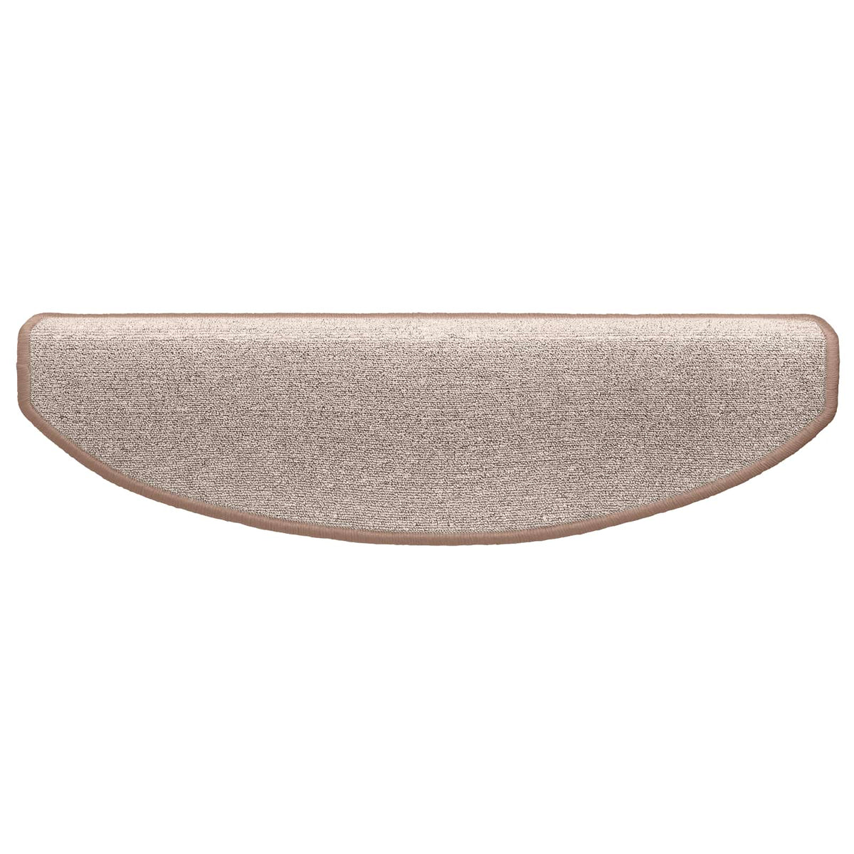 Selvklæbende Trappemåtter 15 stk. 80 x 24,5 x 3,5 cm Lys Brun