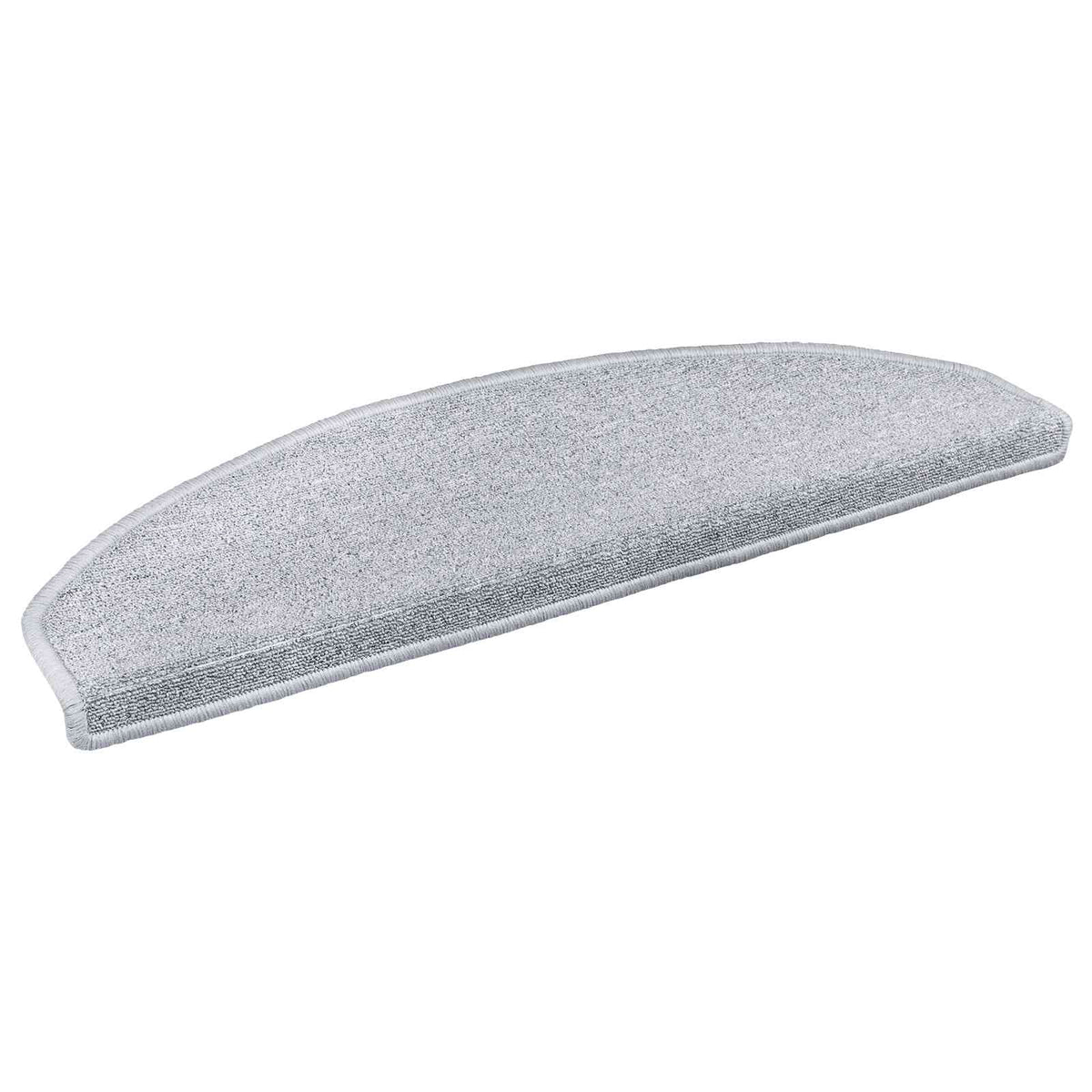 Selvklæbende Trappemåtter 15 stk. 80 x 24,5 x 3,5 cm Lysegrå