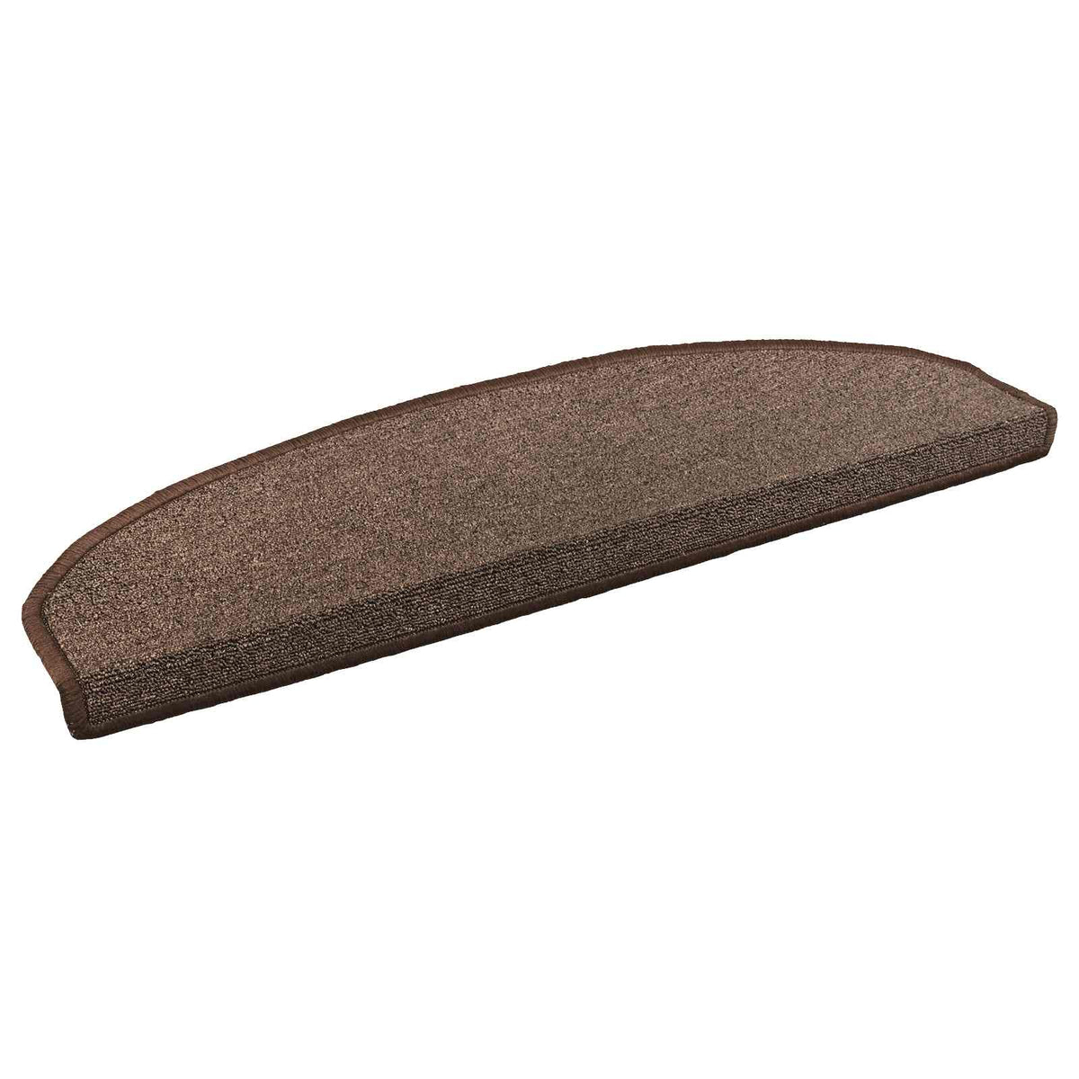 Selvklæbende Trappemåtter 15 stk. 80 x 24,5 x 3,5 cm Kaffe Brun