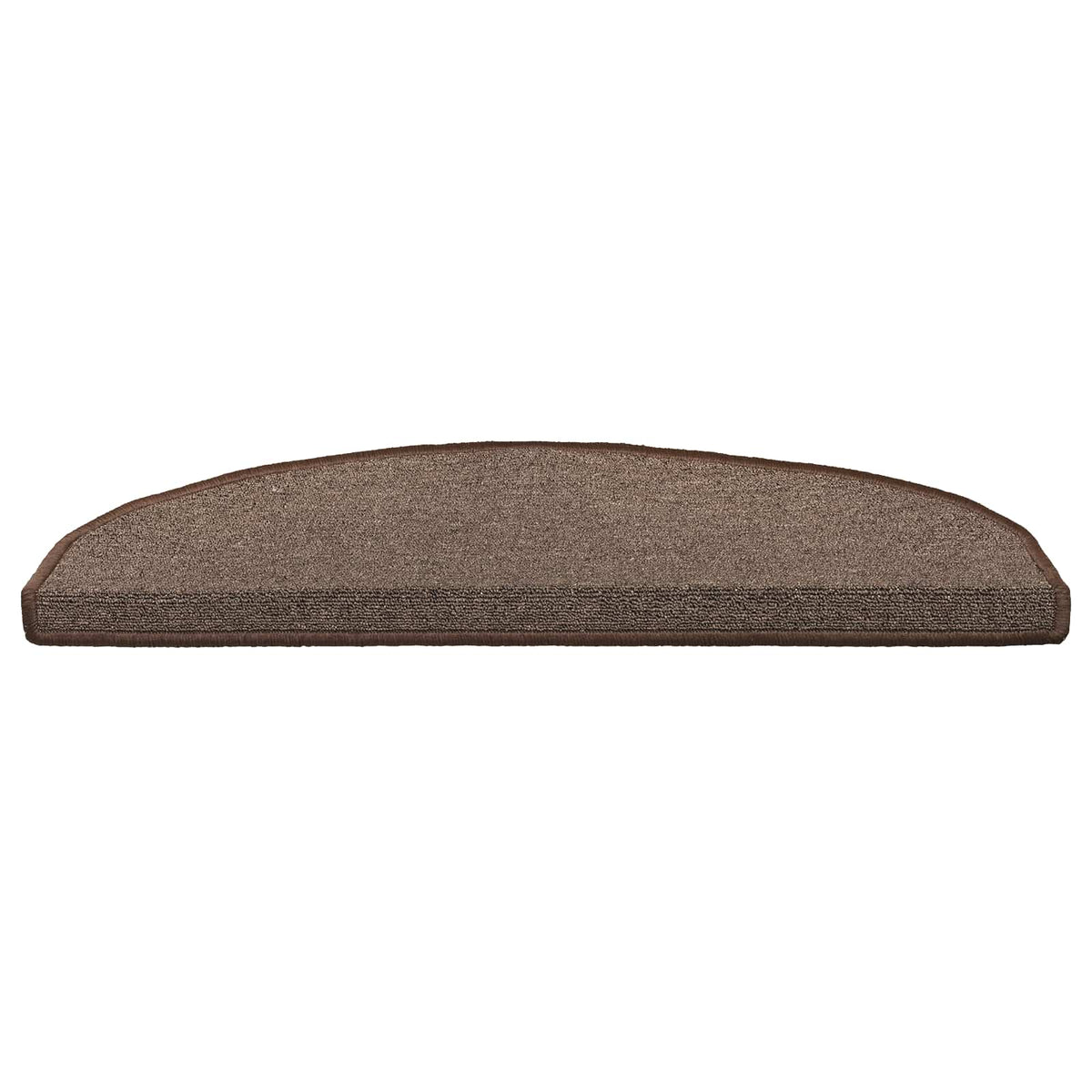 Selvklæbende Trappemåtter 15 stk. 80 x 24,5 x 3,5 cm Kaffe Brun