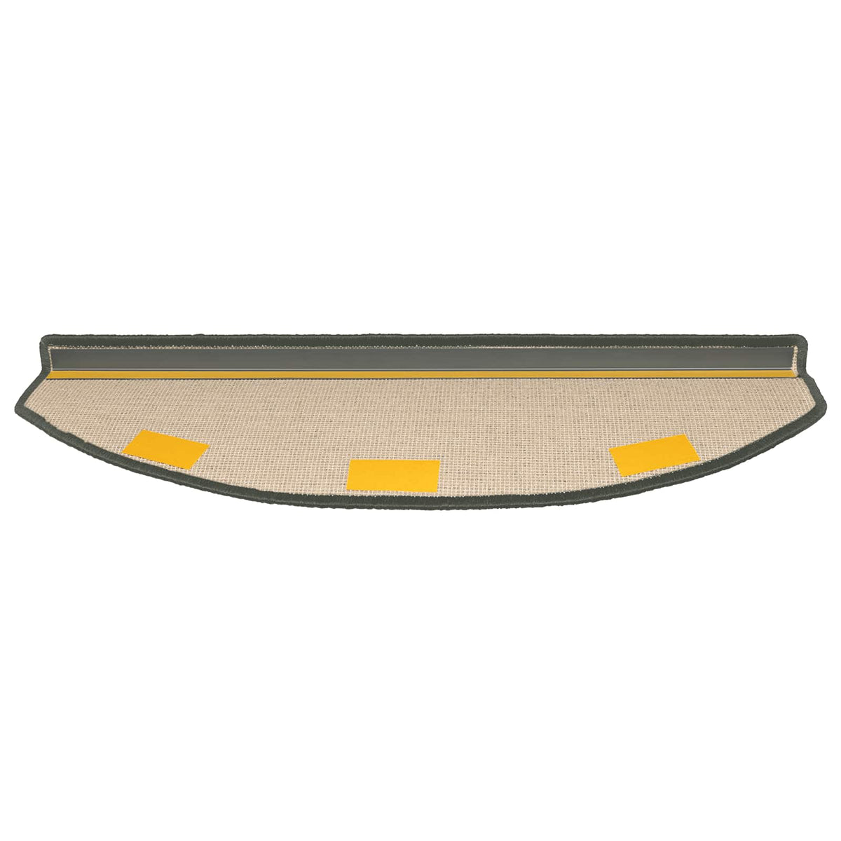 Selvklæbende Trappemåtter 15 stk. 80 x 24,5 x 3,5 cm Mørkegrøn