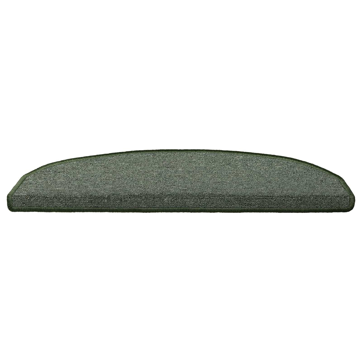 Selvklæbende Trappemåtter 15 stk. 80 x 24,5 x 3,5 cm Mørkegrøn