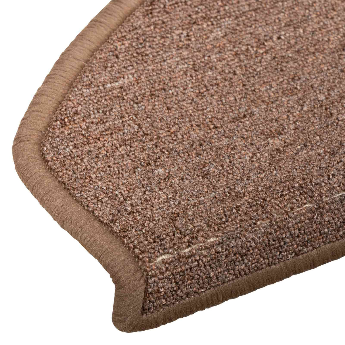 Selvklæbende Trappemåtter 15 stk. 80 x 24,5 x 3,5 cm Brun