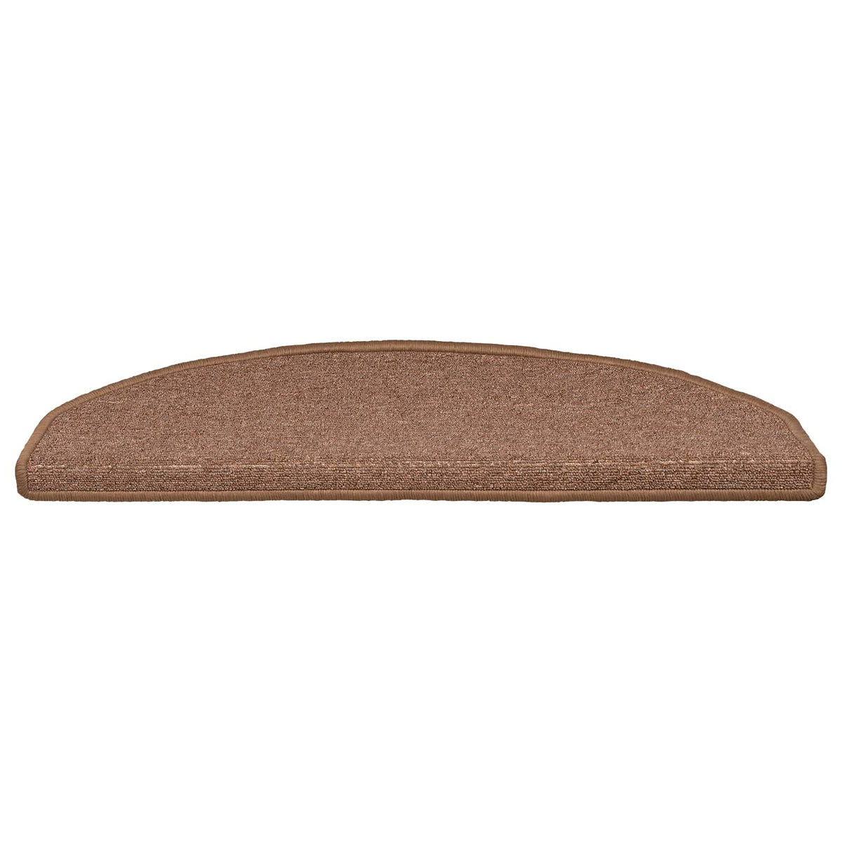 Selvklæbende Trappemåtter 15 stk. 80 x 24,5 x 3,5 cm Brun