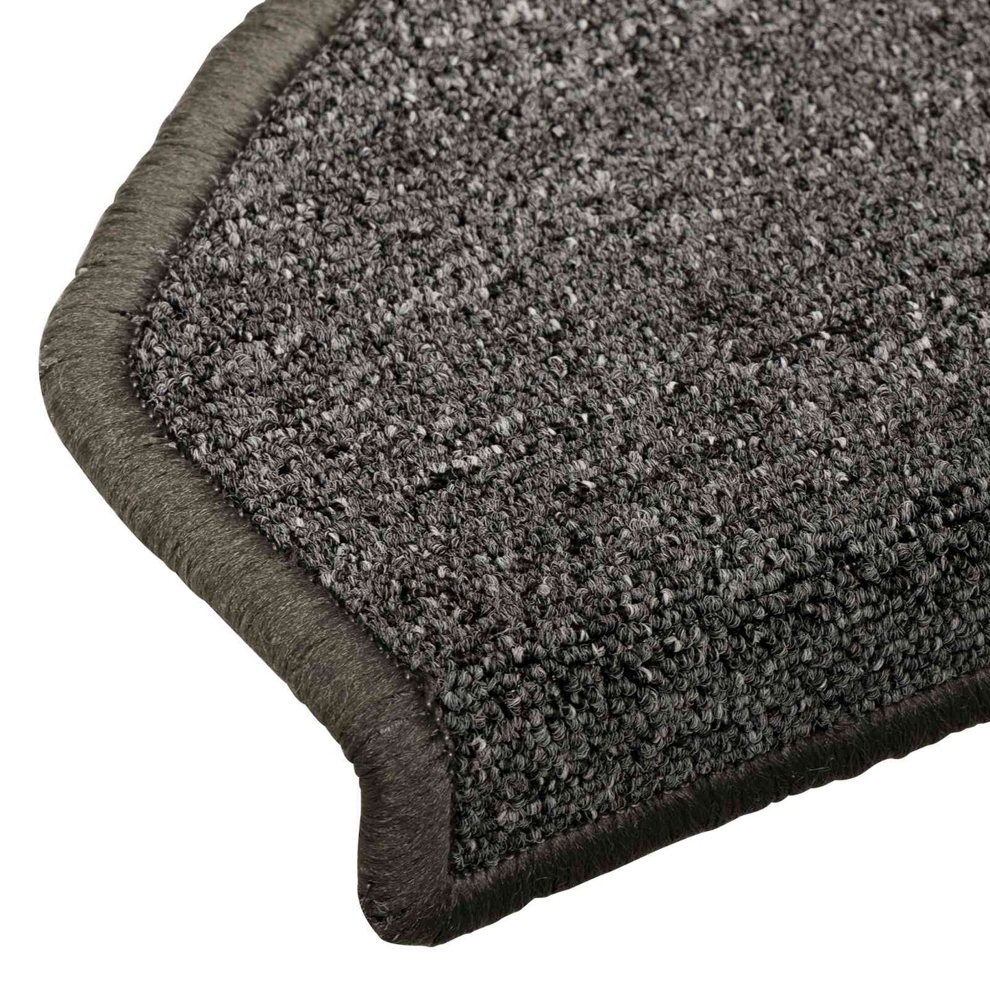 Selvklæbende Trappemåtter 15 stk. 80 x 24,5 x 3,5 cm Mørkegrå