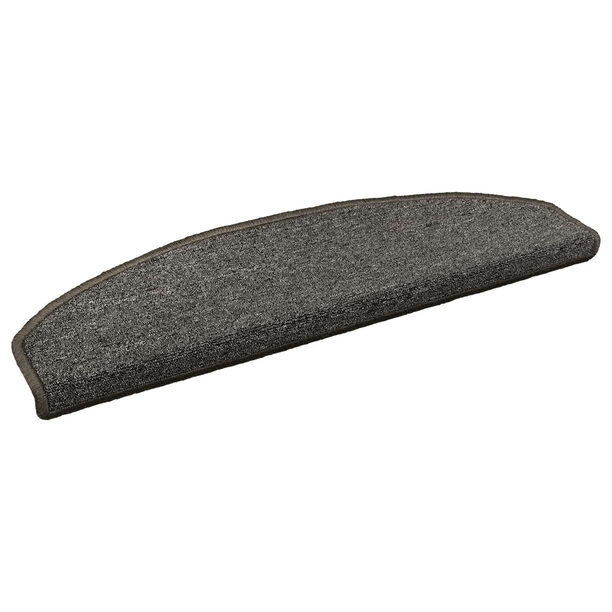 Selvklæbende Trappemåtter 15 stk. 80 x 24,5 x 3,5 cm Mørkegrå