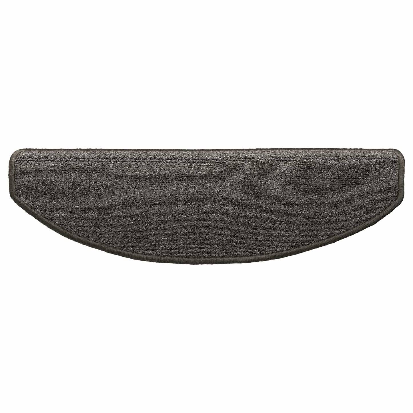 Selvklæbende Trappemåtter 15 stk. 80 x 24,5 x 3,5 cm Mørkegrå
