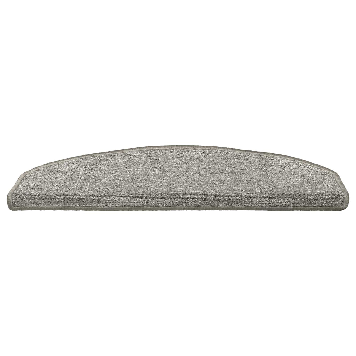 Selvklæbende Trappemåtter 15 stk. 80 x 24,5 x 3,5 cm Lysegrå
