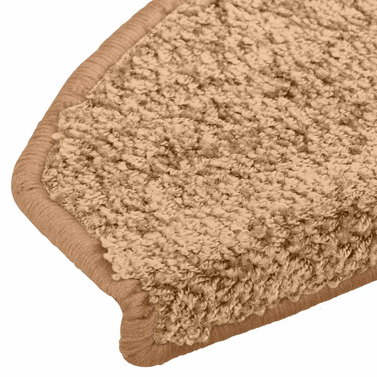 Selvklæbende Trappemåtter 15 stk. 80 x 24,5 x 3,5 cm Beige