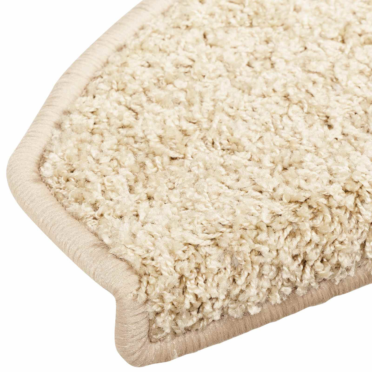 Selvklæbende Trappemåtter 15 stk. 80 x 24,5 x 3,5 cm Lys Brun