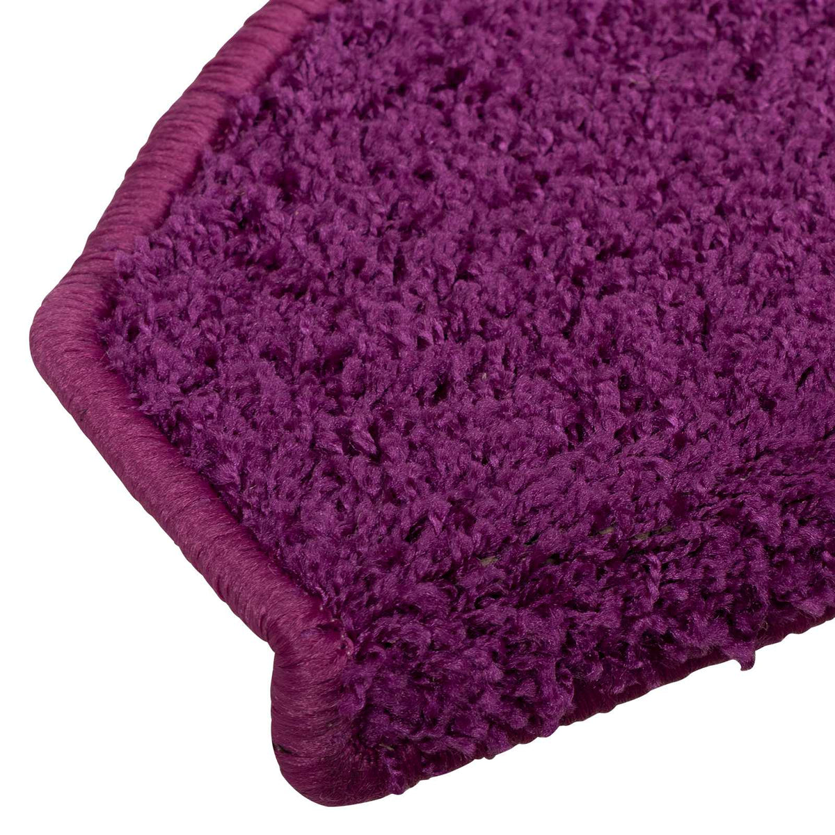 Selvklæbende Trappemåtter 15 stk. 80 x 24,5 x 3,5 cm Violet