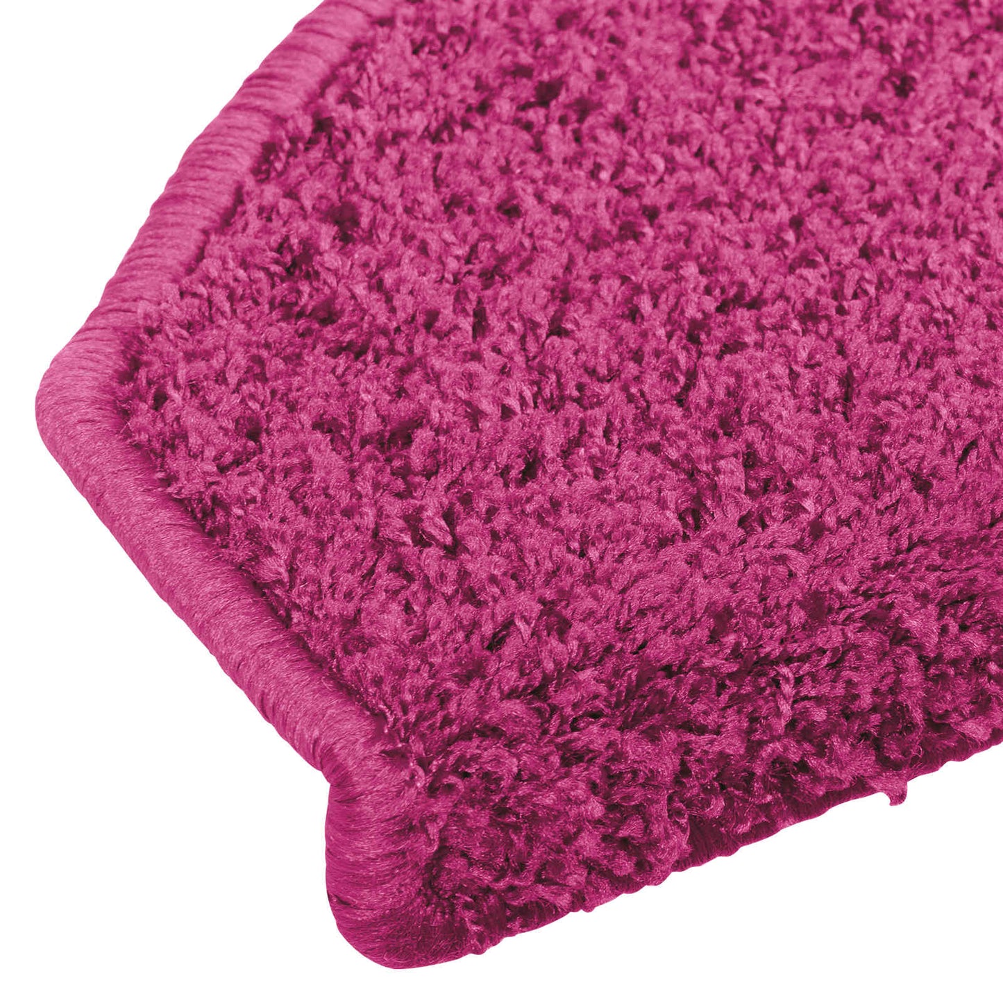 Selvklæbende Trappemåtter 15 stk. 80 x 24,5 x 3,5 cm Lyserød