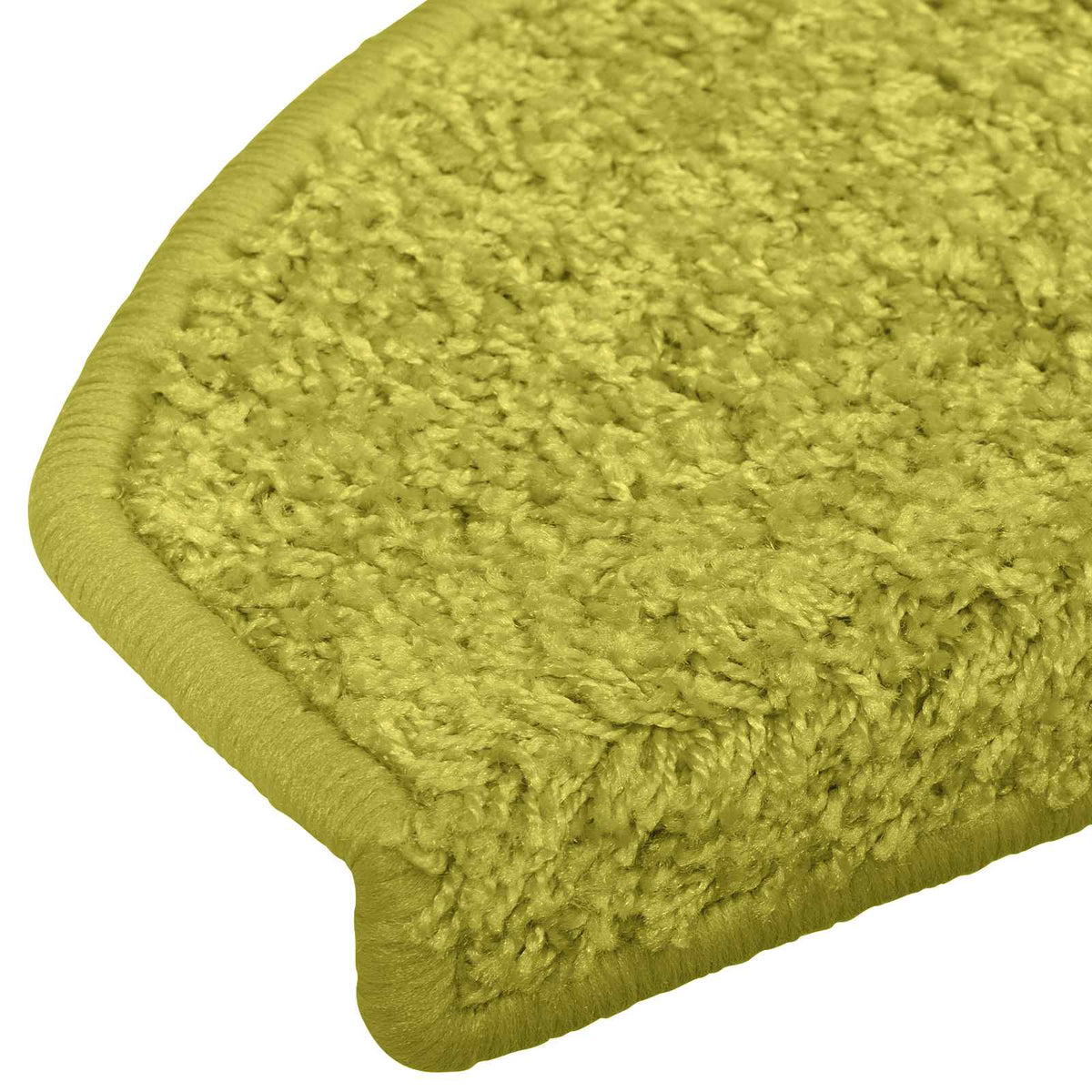 Selvklæbende Trappemåtter 15 stk. 80 x 24,5 x 3,5 cm Grøn