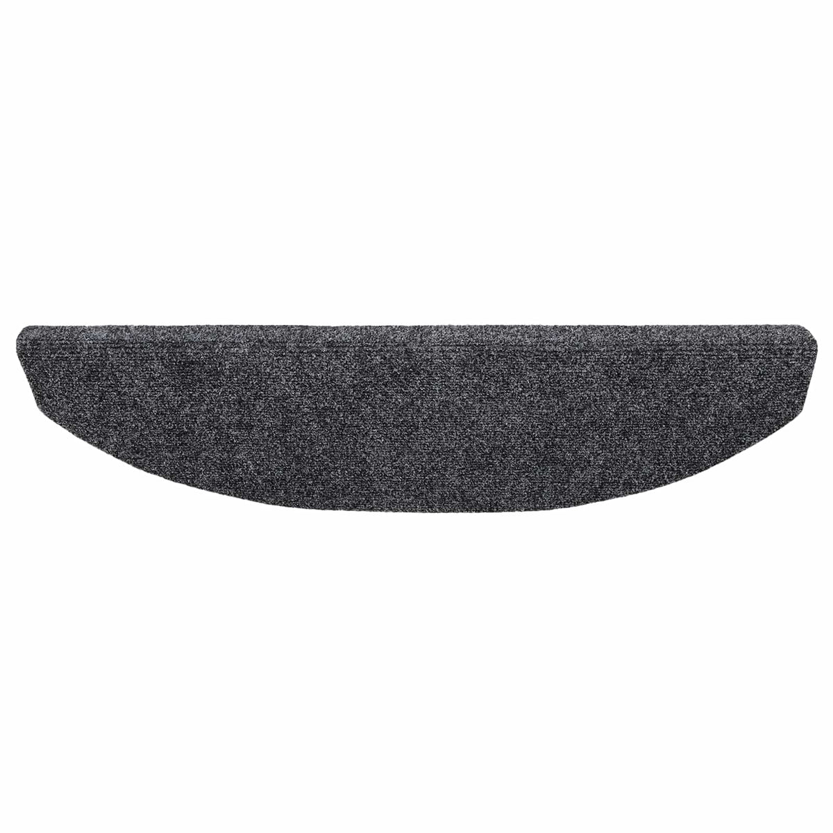 Selvklæbende Trappemåtter 15 stk. 80 x 24,5 x 3,5 cm Mørkegrå