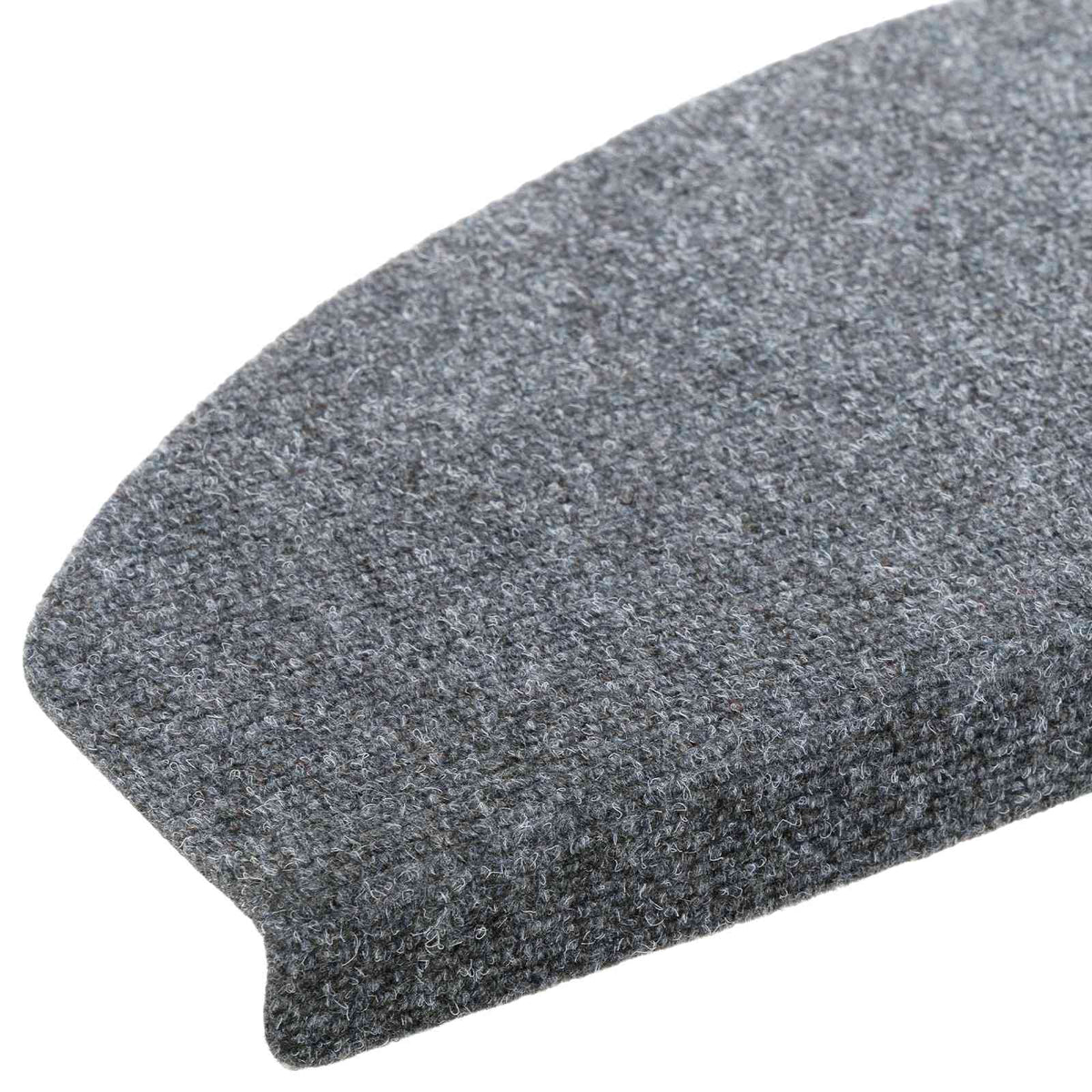 Selvklæbende Trappemåtter 15 stk. 80 x 24,5 x 3,5 cm Lysegrå