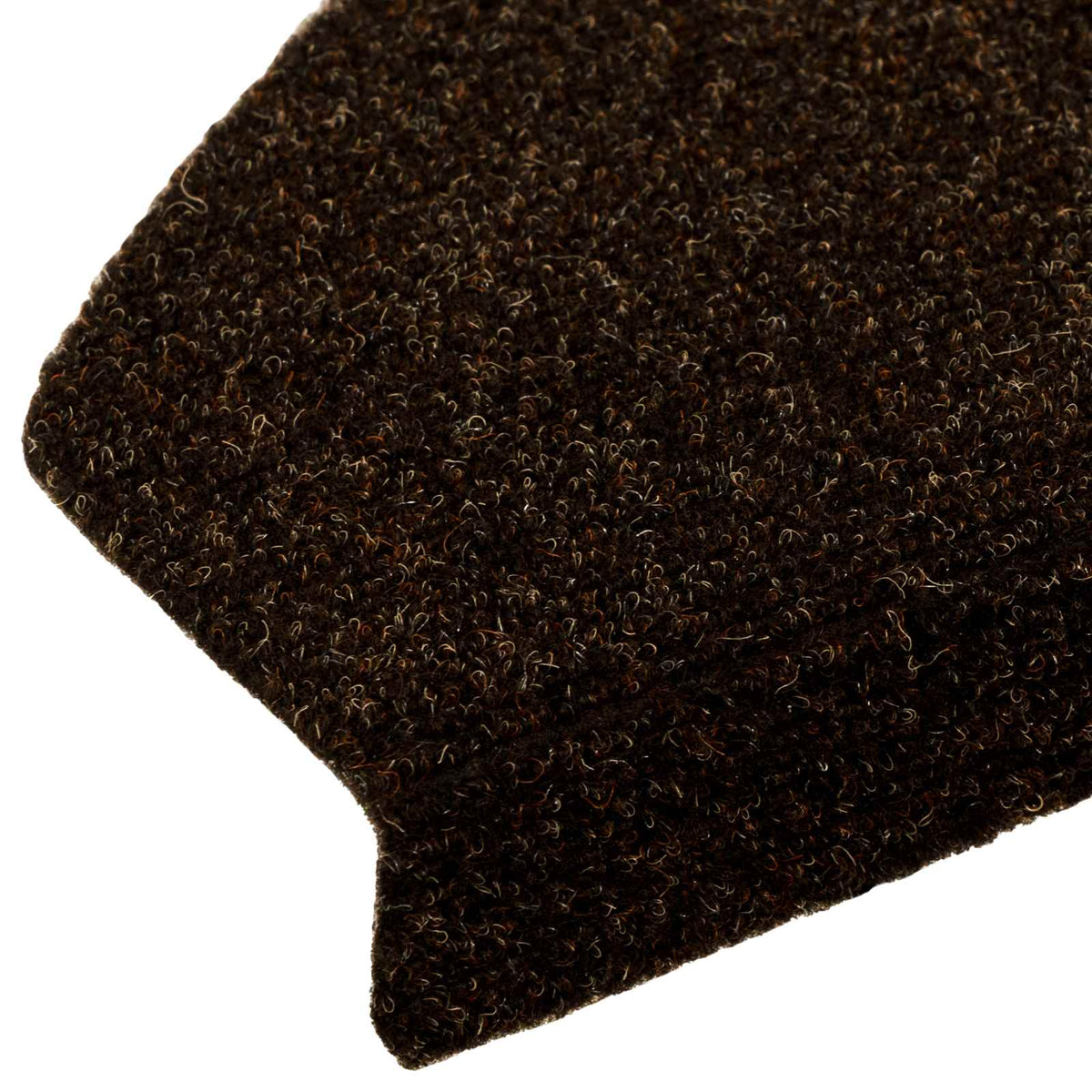 Selvklæbende Trappemåtter 15 stk. 80 x 24,5 x 3,5 cm Brun