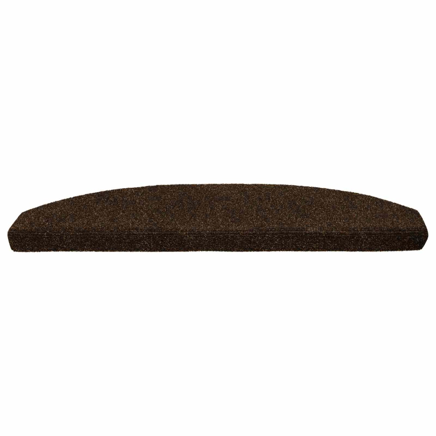 Selvklæbende Trappemåtter 15 stk. 80 x 24,5 x 3,5 cm Brun