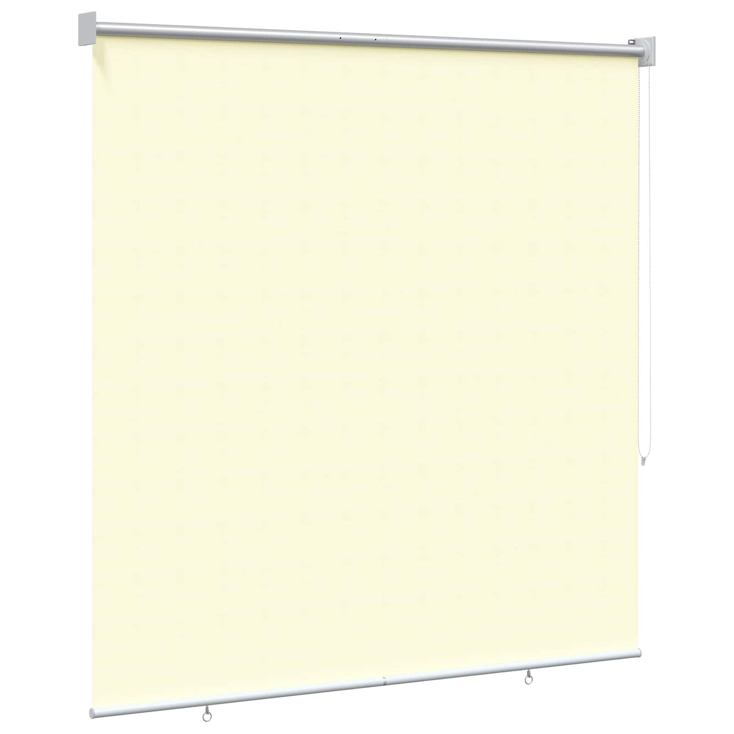 Udeterrasse Rullegardin UV Beskyttelse Cremefarvet Polyester
