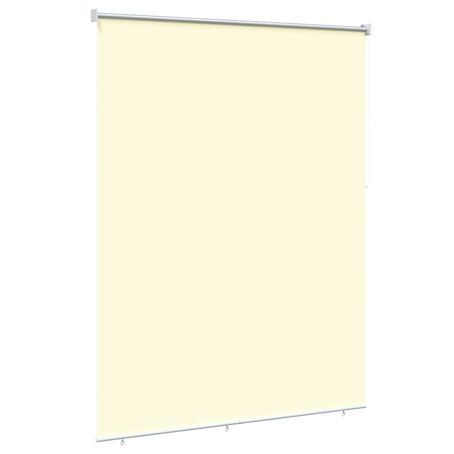 Udeterrasse Rullegardin UV Beskyttelse Cremefarvet Polyester