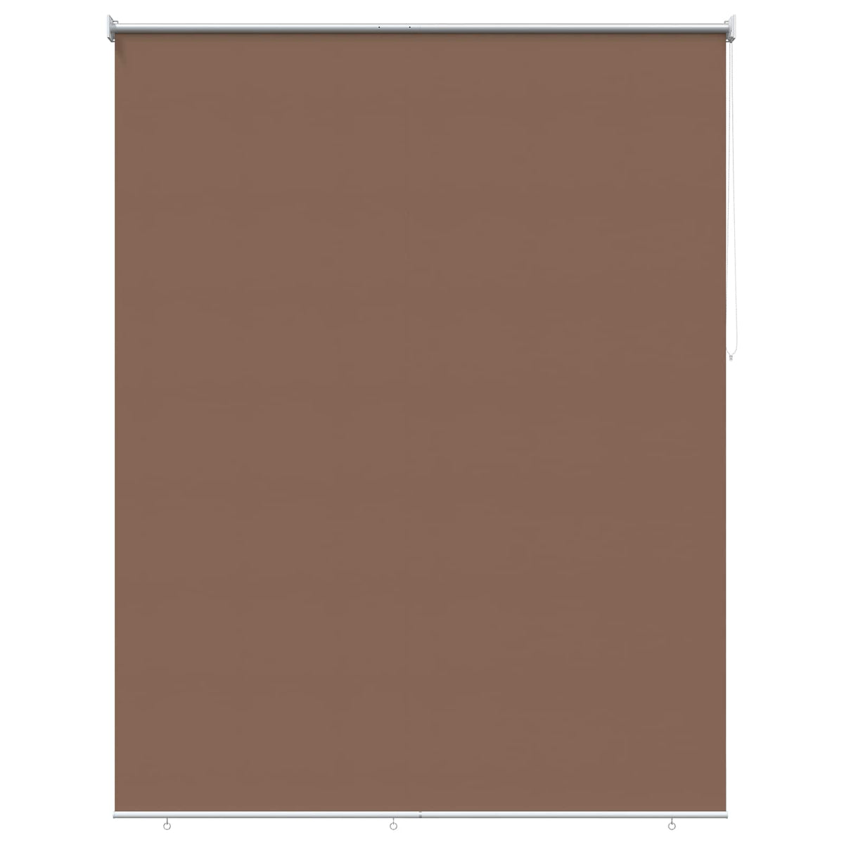 Udeterrasse Rullegardin UV Beskyttelse Gråbrun Polyester