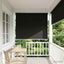Udeterrasse Rullegardin UV Beskyttelse Antracit Polyester