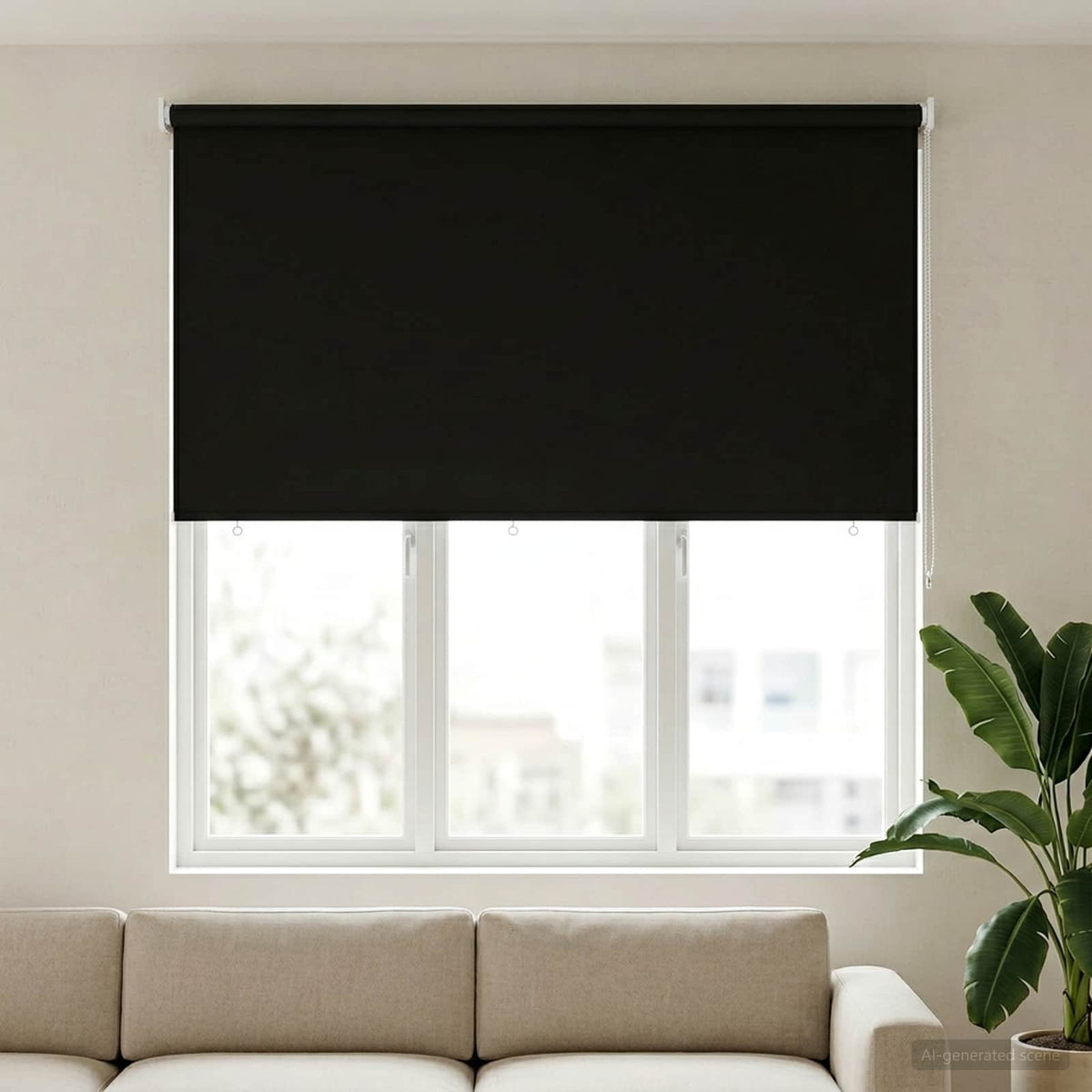 Udeterrasse Rullegardin UV Beskyttelse Antracit Polyester