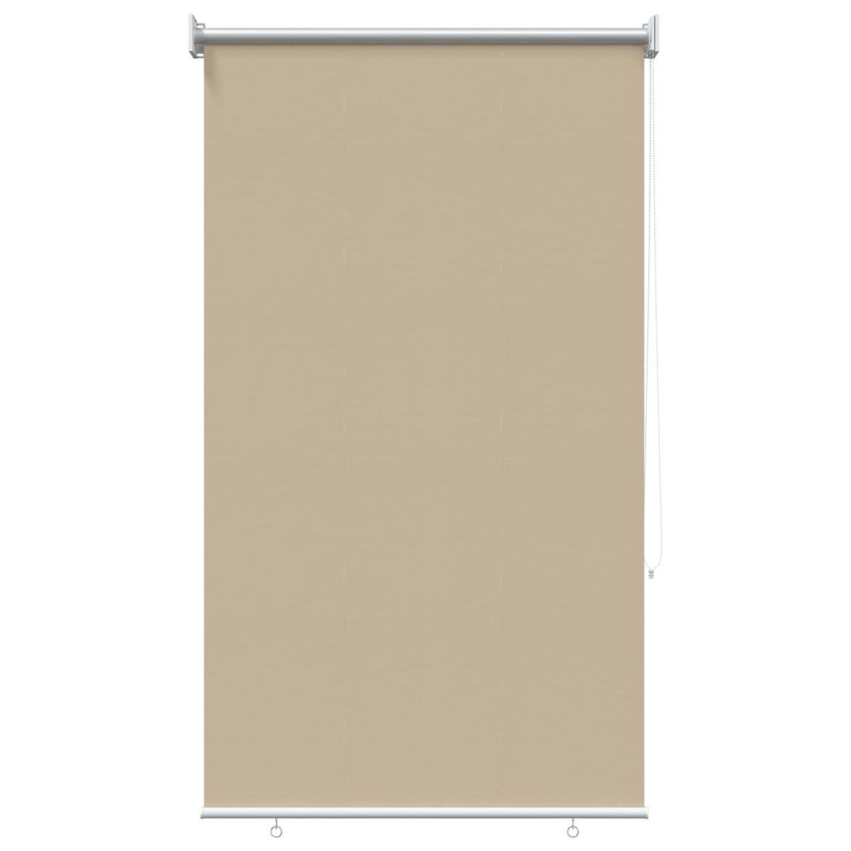 Udeterrasse Rullegardin UV Beskyttelse Beige Polyester