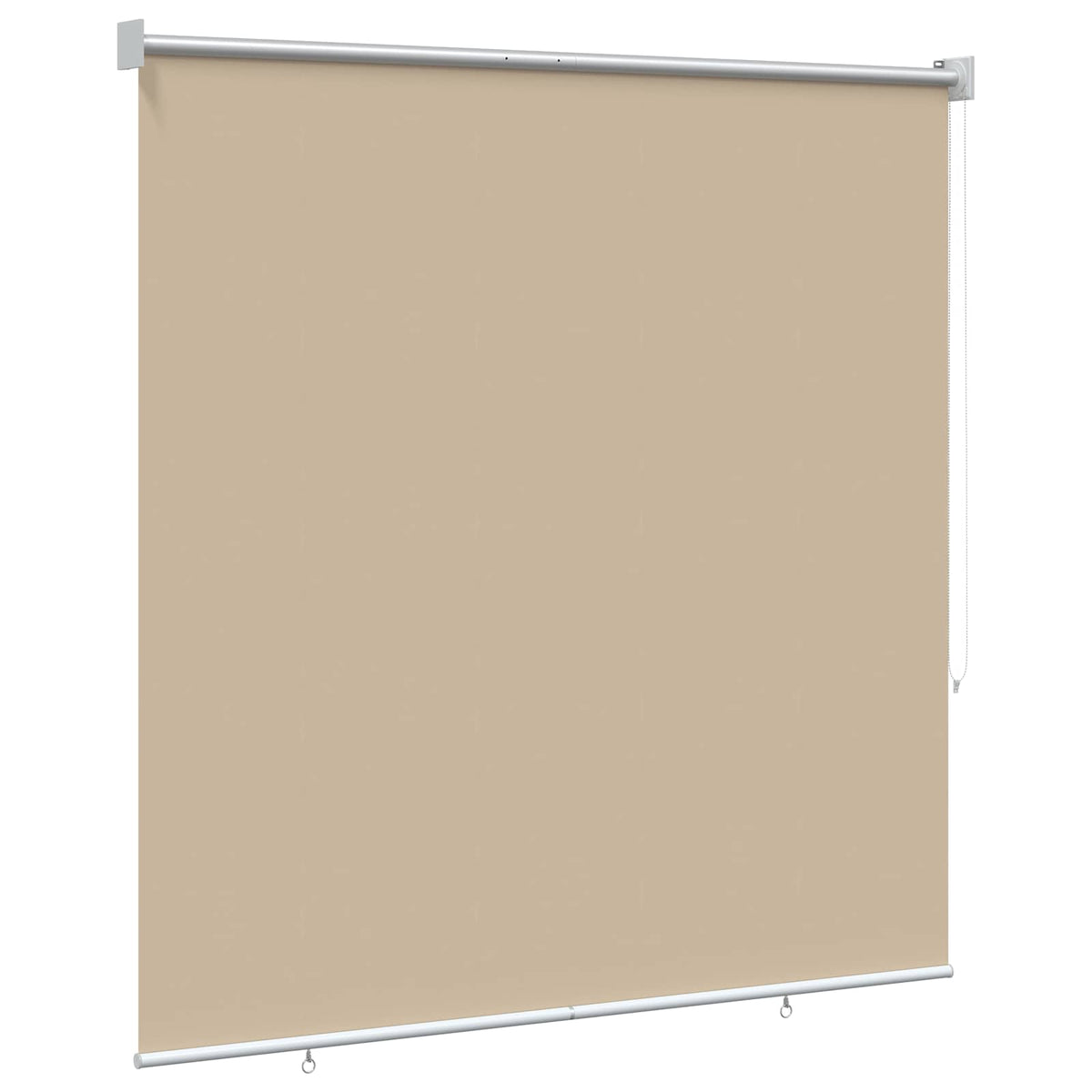 Udeterrasse Rullegardin UV Beskyttelse Beige Polyester