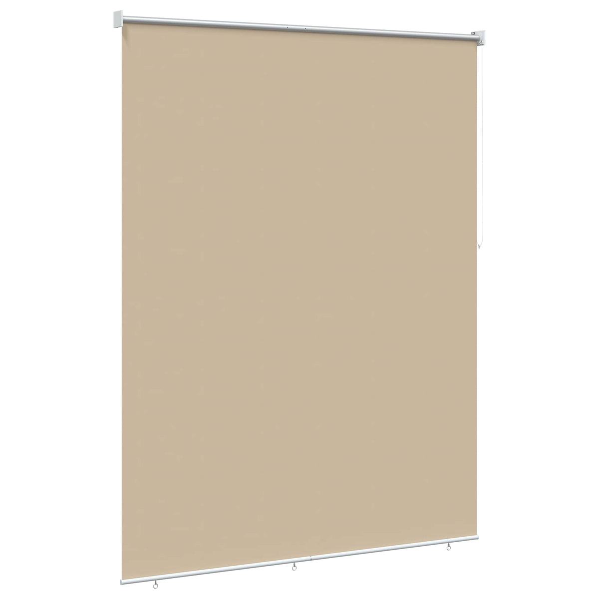 Udeterrasse Rullegardin UV Beskyttelse Beige Polyester