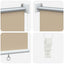 Udeterrasse Rullegardin UV Beskyttelse Beige Polyester