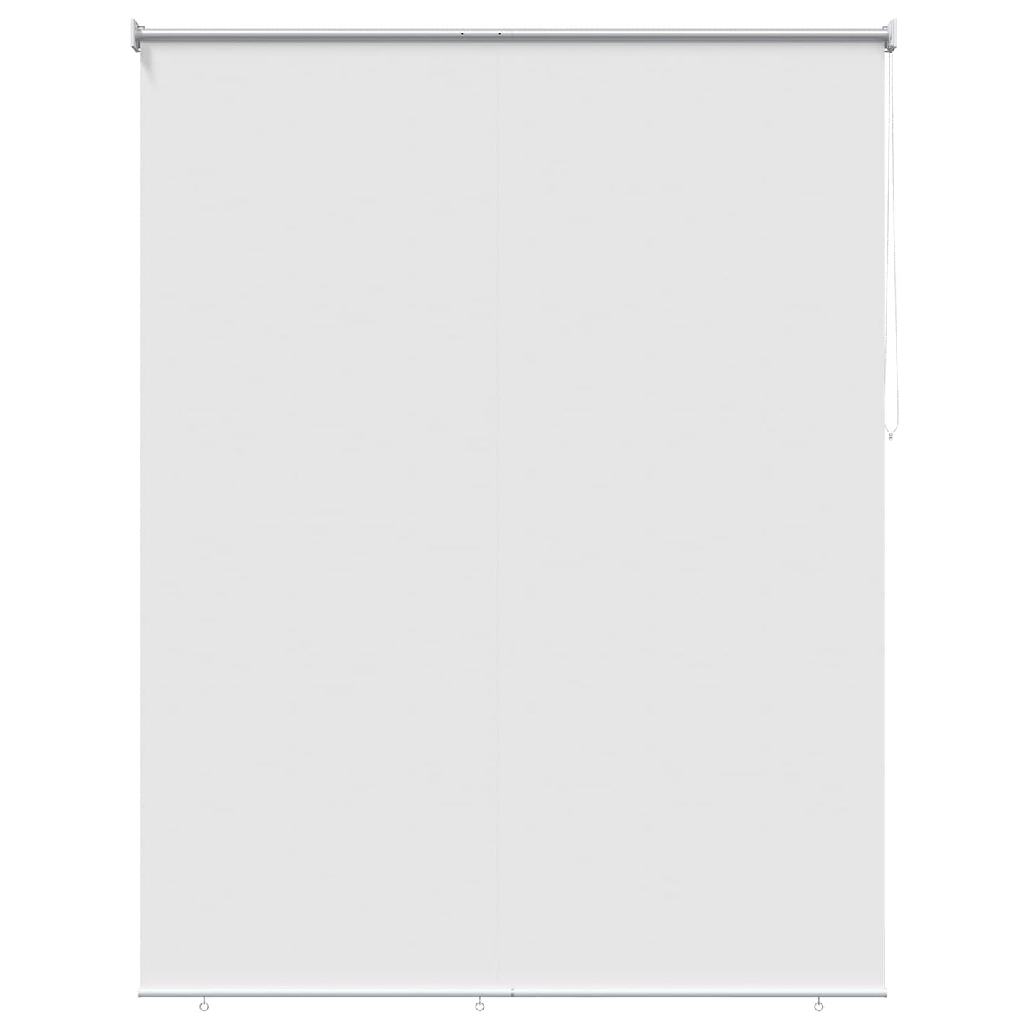 Udeterrasse Rullegardin UV Beskyttelse Hvid Polyester