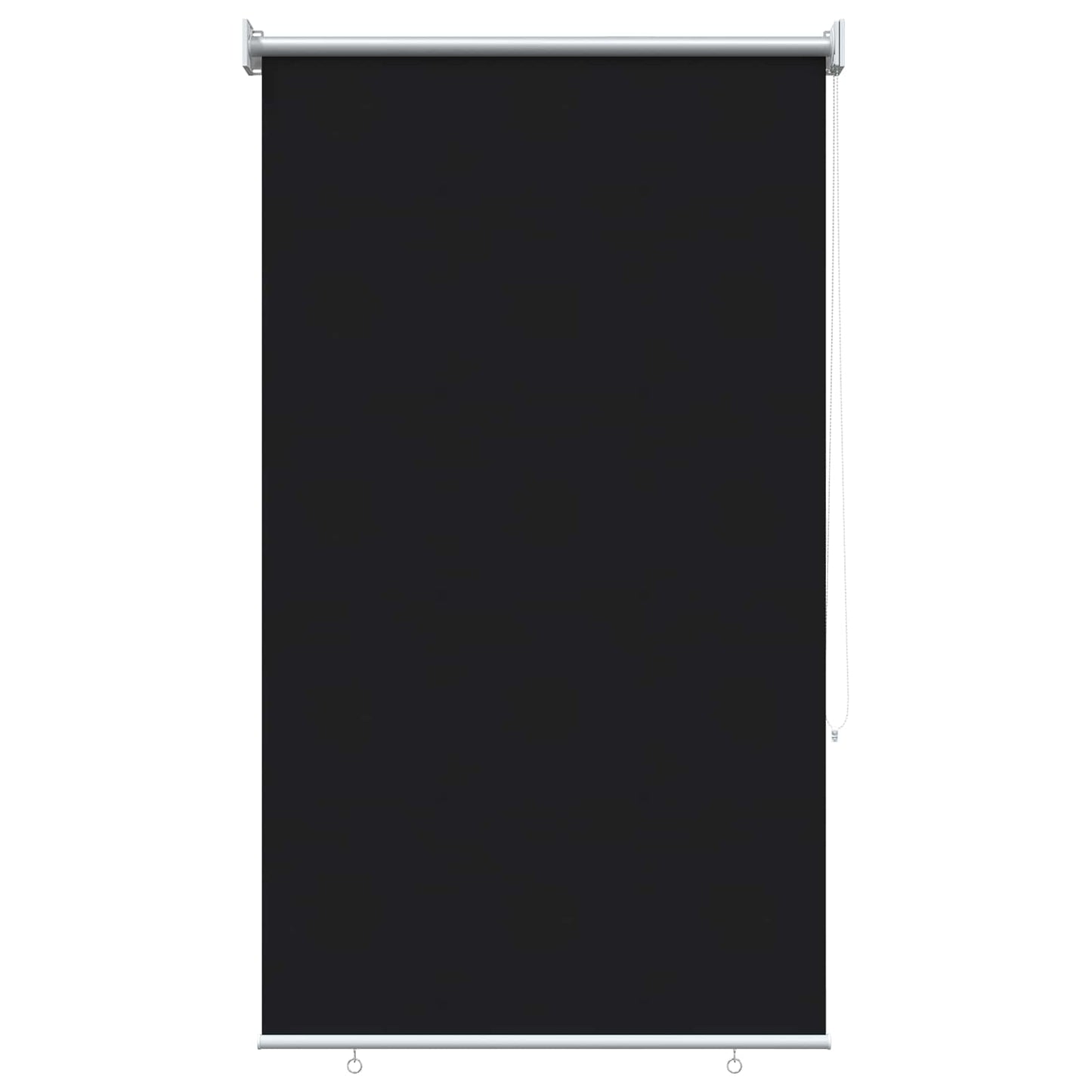 Udeterrasse Rullegardin UV Beskyttelse Sort Polyester