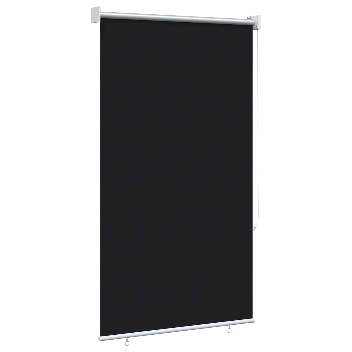 Udeterrasse Rullegardin UV Beskyttelse Sort Polyester