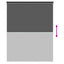 Udeterrasse Rullegardin UV Beskyttelse Sort Polyester