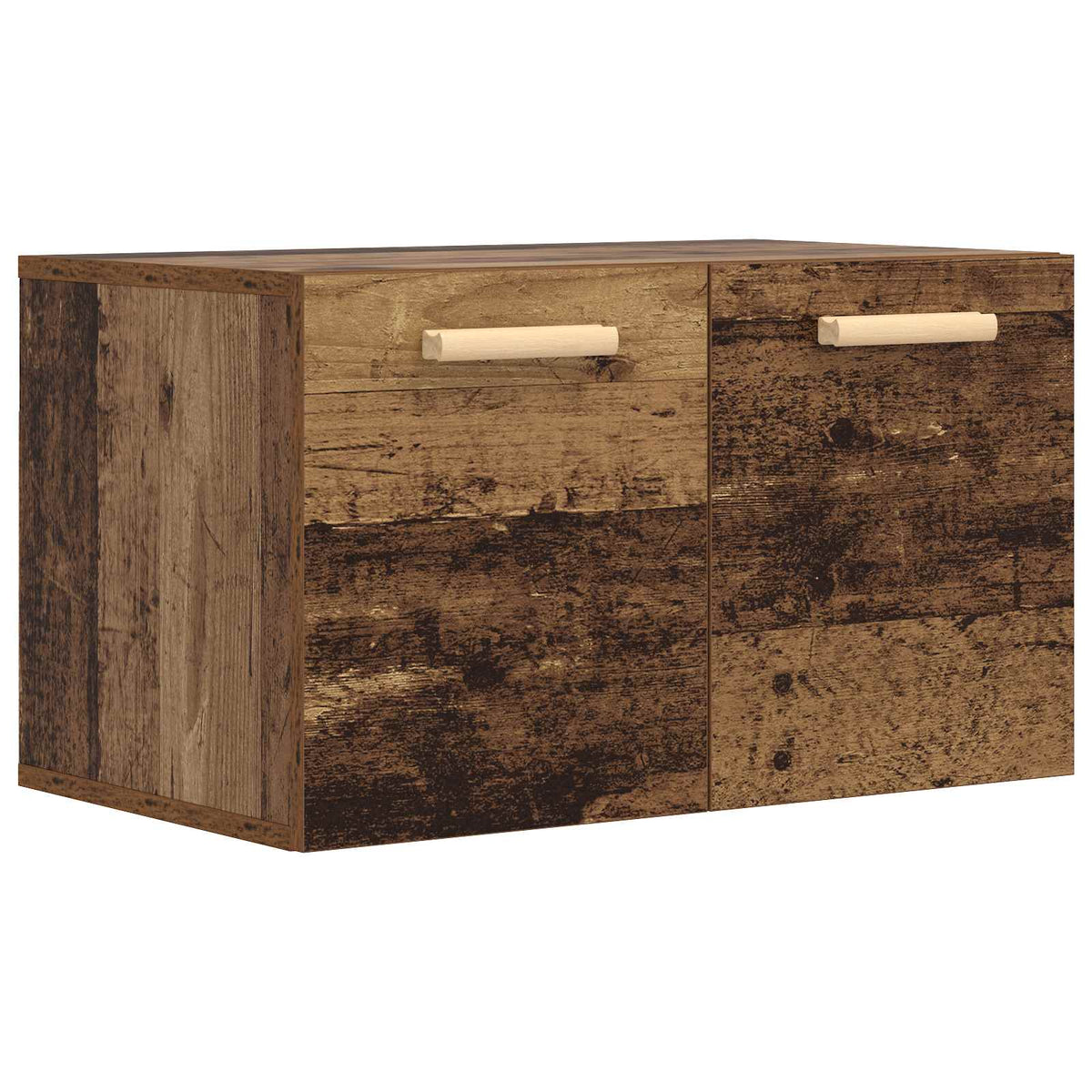 Vægskab Gammelt træ 60 x 36,5 x 35 cm Konstrueret træ