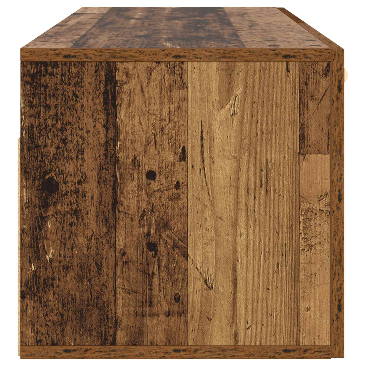 Vægskab Vægmonteret Gammelt træ 80 x 36,5 x 35 cm