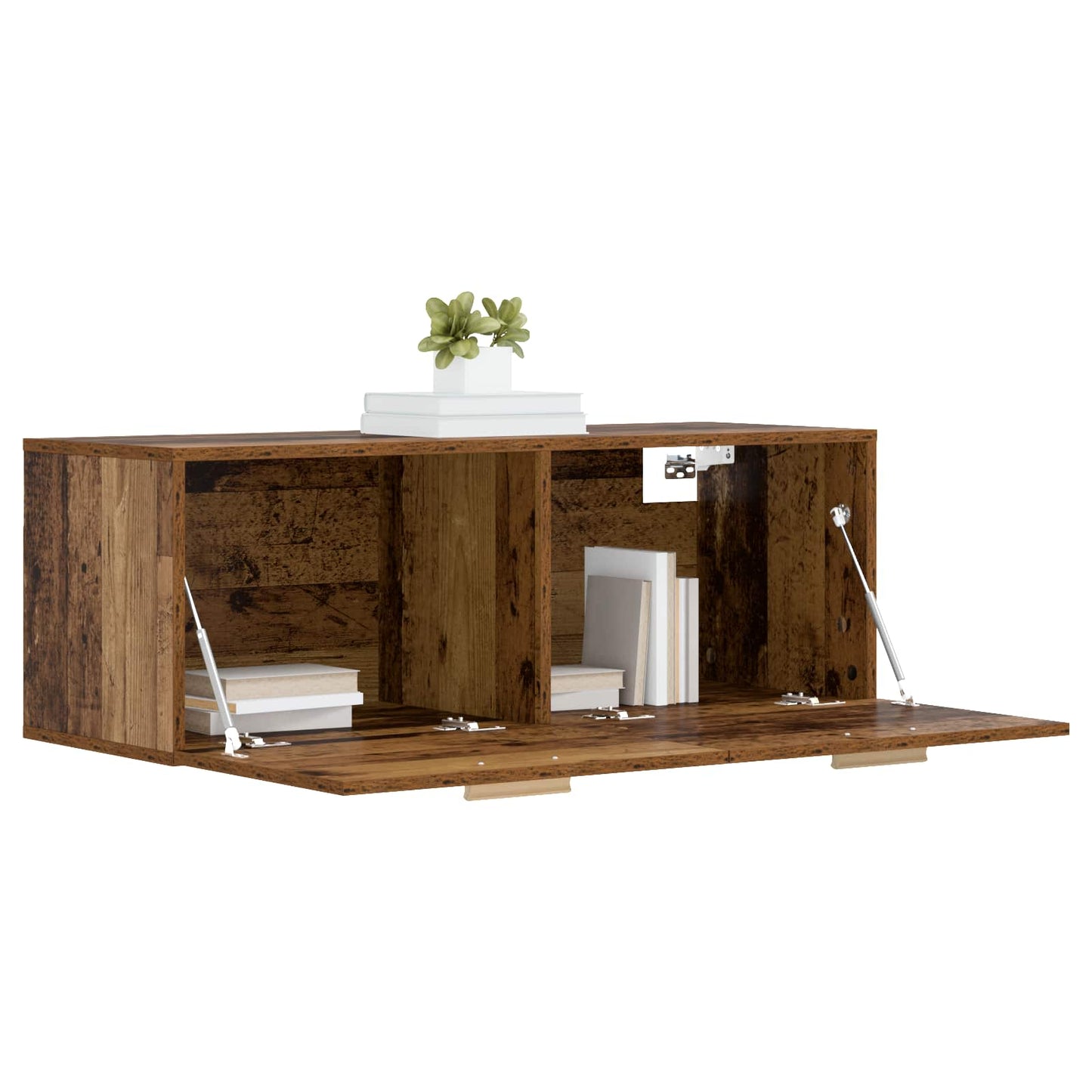 Vægskab Gammelt træ 100 x 36,5 x 35 cm Konstrueret træ