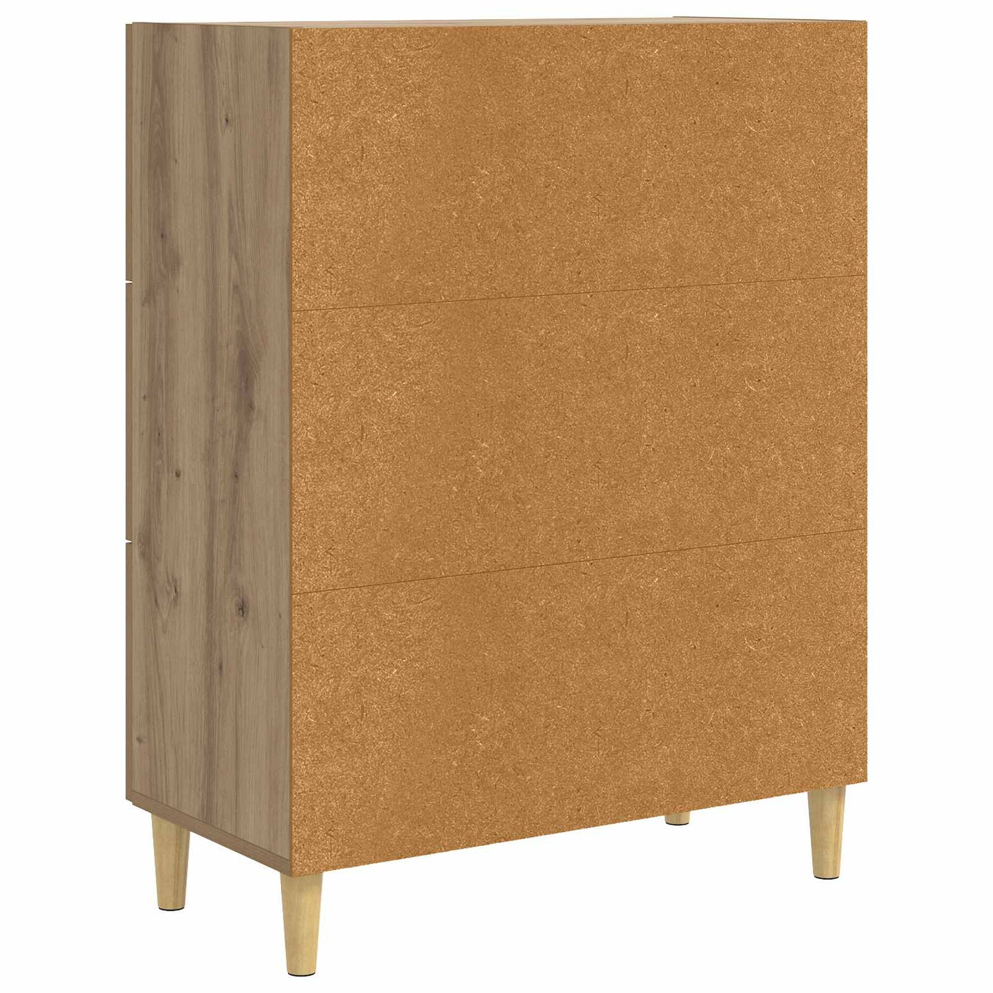 Sideboard Artisan-eg 69,5 x 34 x 90 cm Konstrueret træ
