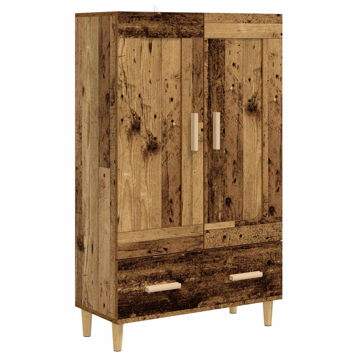 Highboard Gammelt træ 70 x 31 x 115 cm Konstrueret træ
