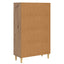 Highboard Artisan-eg 70 x 31 x 115 cm Konstrueret træ