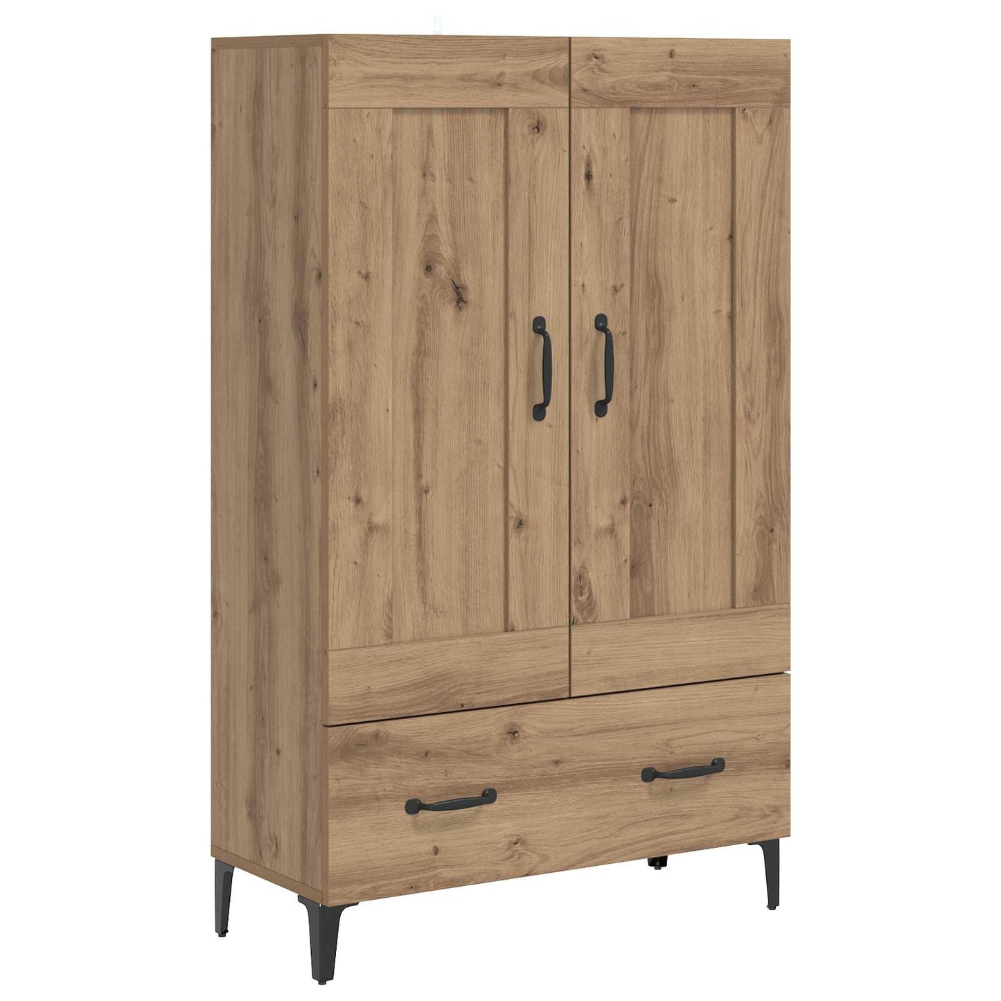 Highboard Artisan-eg 70 x 31 x 115 cm Konstrueret træ