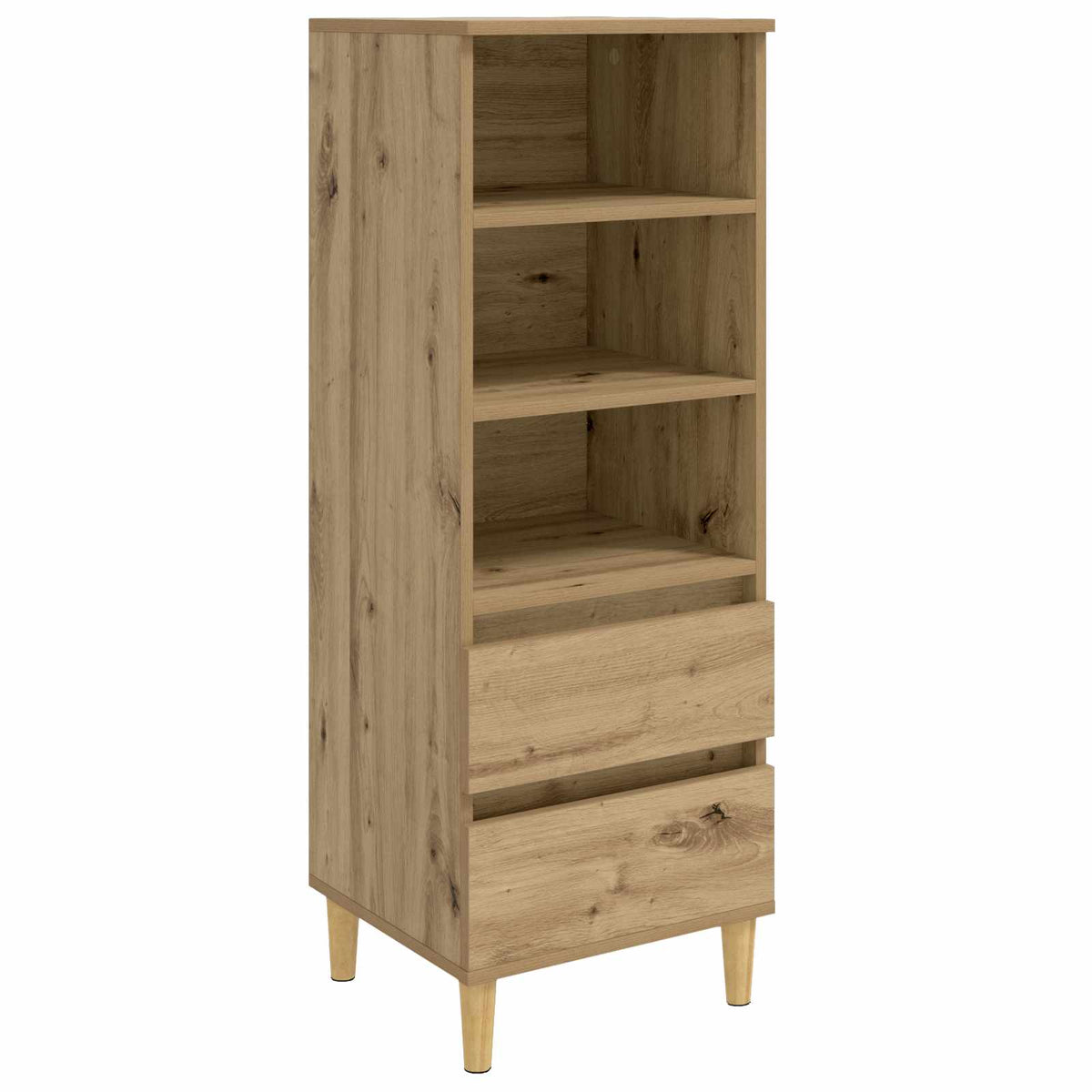 Highboard Artisan-eg 40 x 36 x 110 cm Konstrueret træ