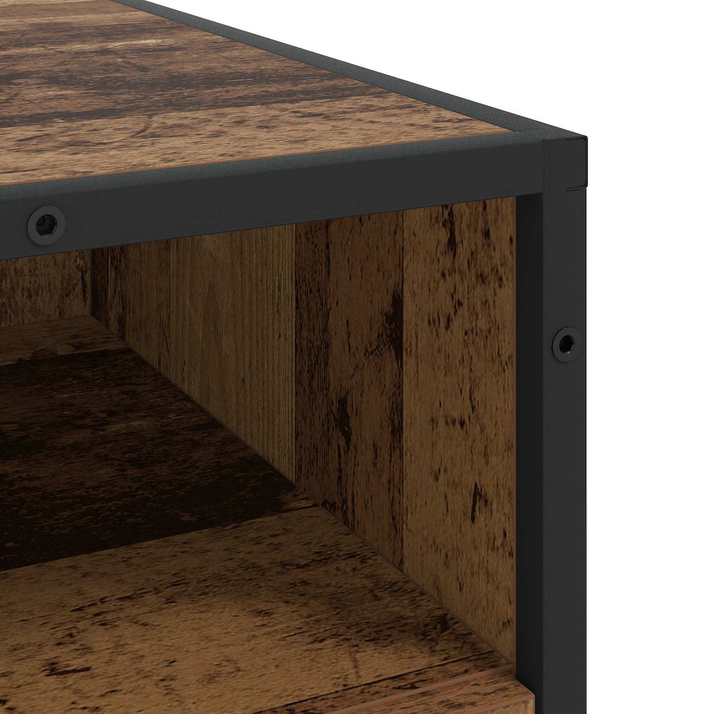 Skuffeskab 3-Skuffe Gammelt træ 70 x 41 x 70 cm Konstrueret træ