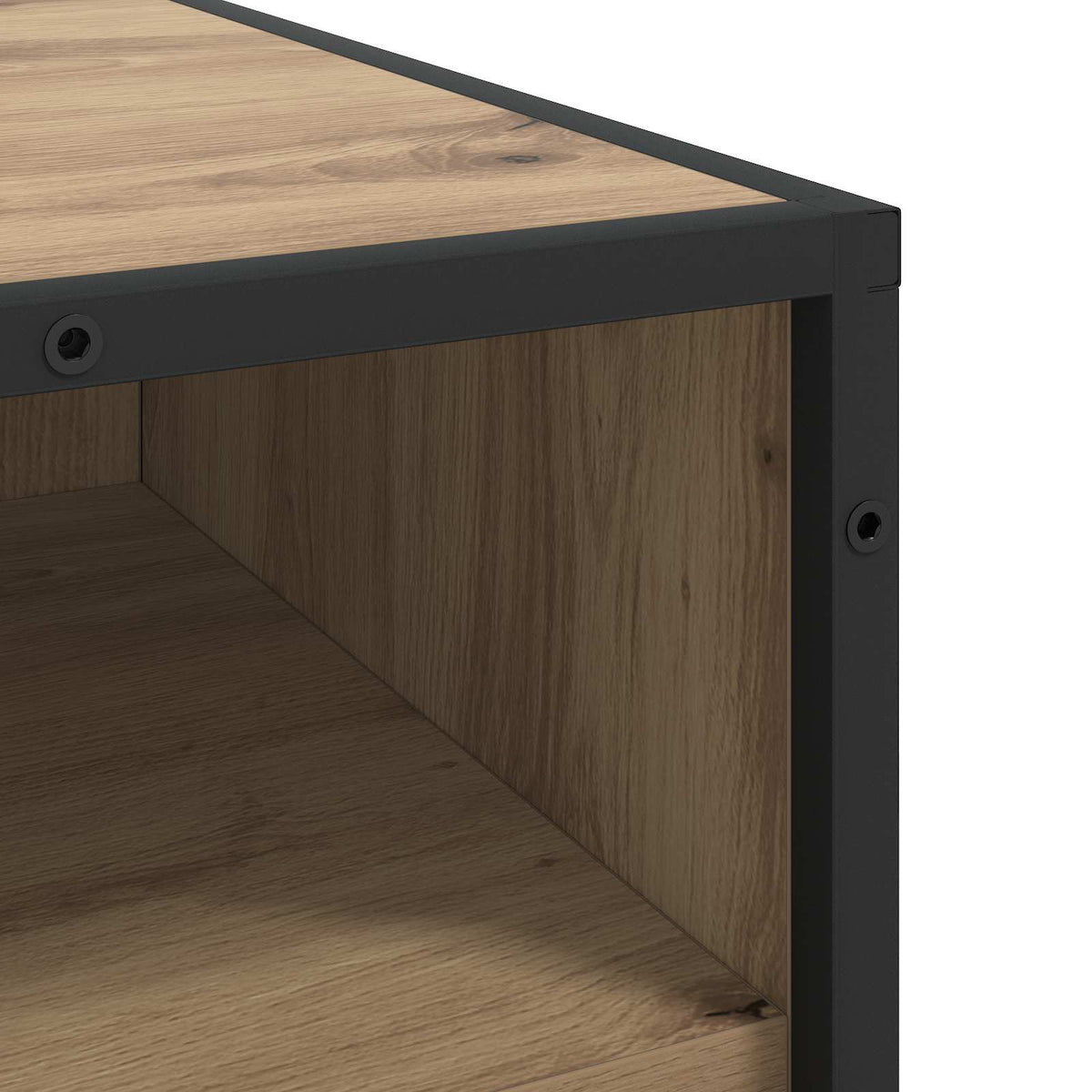 Skuffeskab 3-Skuffe Artisan-eg 70 x 41 x 70 cm Konstrueret træ