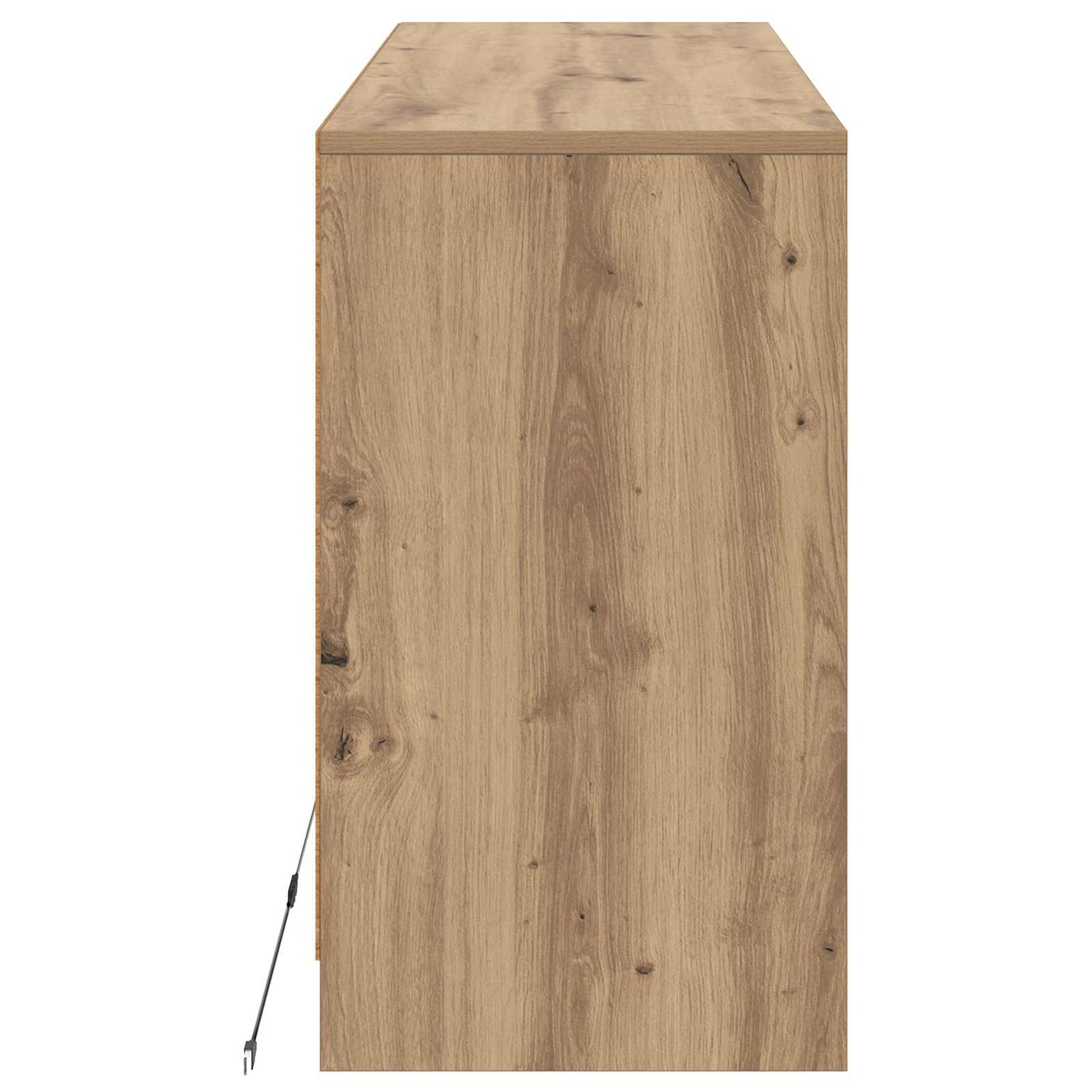 TV-skab 91 x 34 x 61 cm Artisan-eg Konstrueret træ