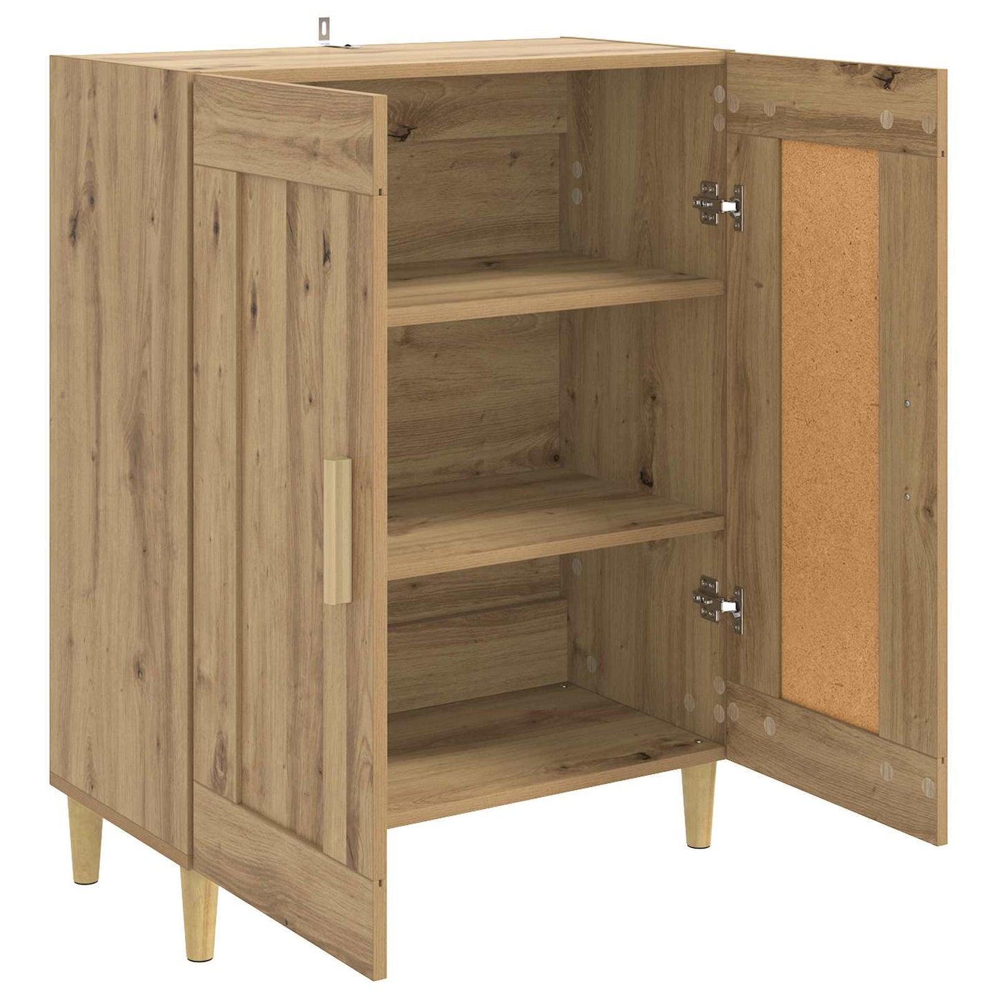 Sideboard Artisan-eg 69,5 x 34 x 90 cm Konstrueret træ