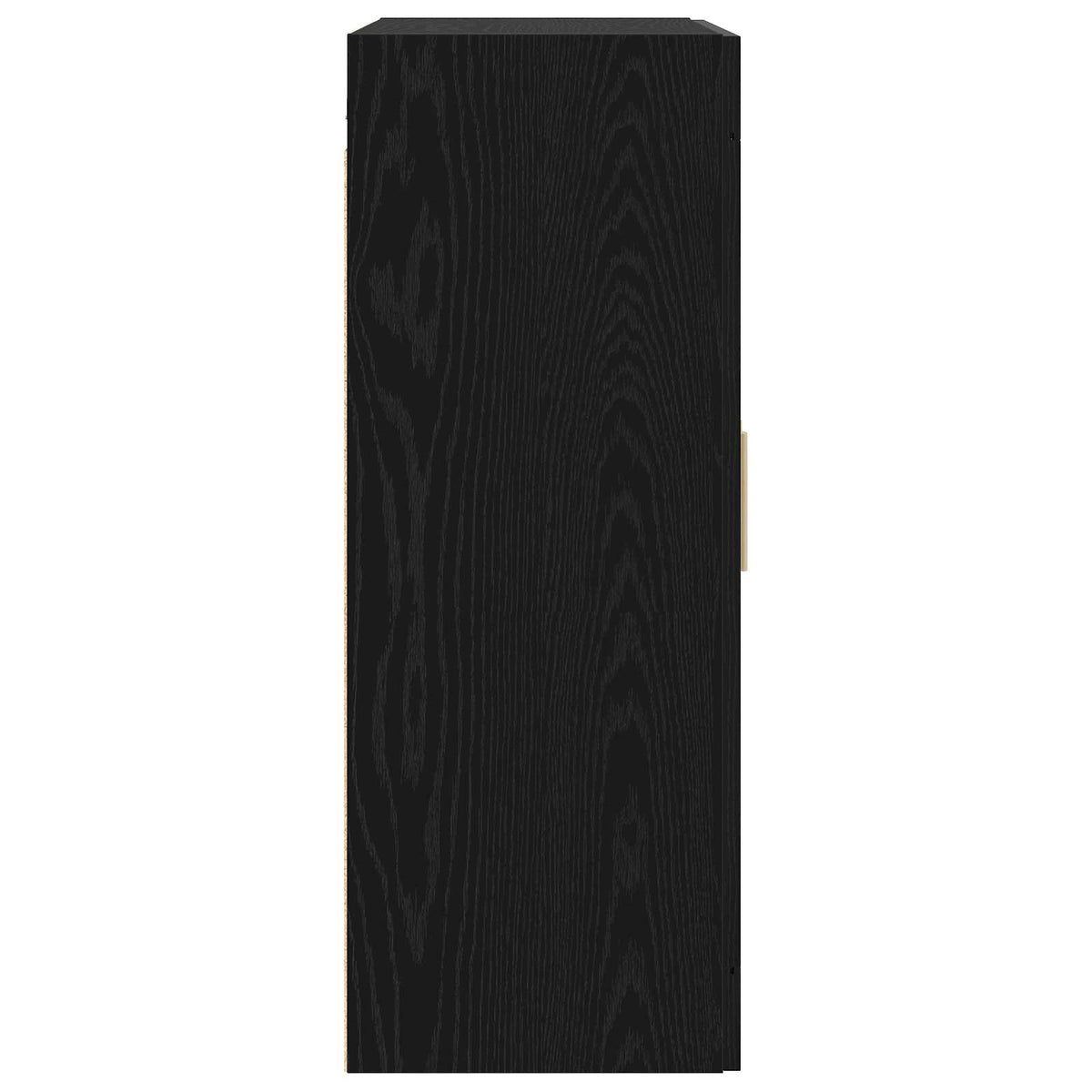 Vægskab Vægmonteret Sort eg 69,5 x 34 x 90 cm Konstrueret træ