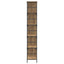Bogreol 4 niveauer 78,5 x 33 x 188,5 cm metal PB Artisan-eg