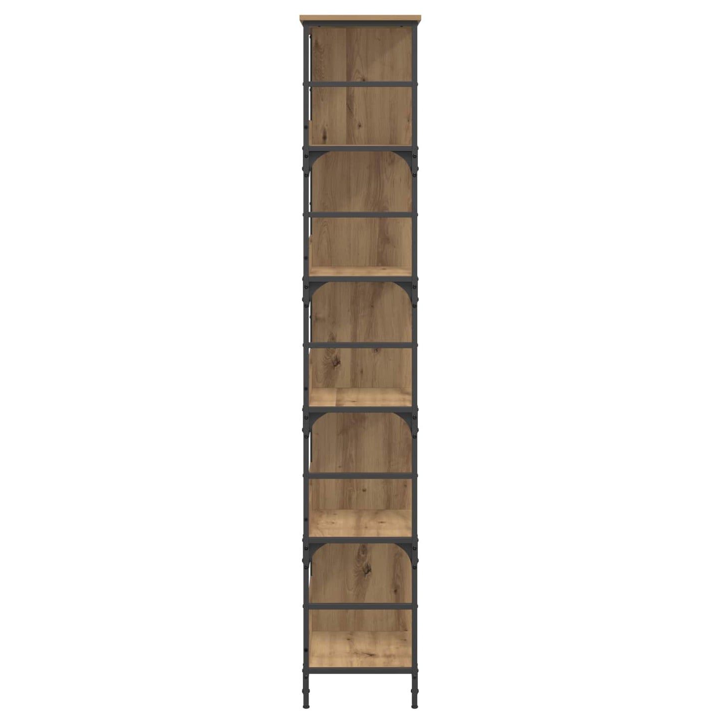 Bogreol 4 niveauer 78,5 x 33 x 188,5 cm metal PB Artisan-eg